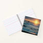 Foggy Sunset/Seascape...... Notizblock (Innenseite)