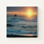 Foggy Sunset/Seascape...... Notizblock (Rückseite)
