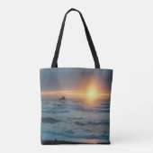 Foggy Sunset/Seascape...... Tasche (Rückseite)