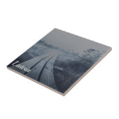 Foggy swamp landscape fliese (Seite)