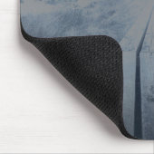 Foggy swamp landscape mousepad (Ecke)