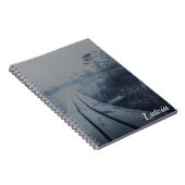 Foggy swamp landscape notizblock (Rechte Seite)