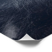 Foggy swamp landscape poster (Ecke)