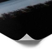 Foggy Tal im Colorado Poster (Ecke)
