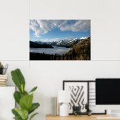 Foggy Tal im Colorado Poster (Heimbüro)