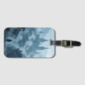 Foggy town gepäckanhänger (Vorderseite (Horizontal))