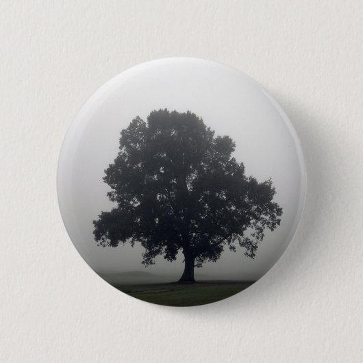 Foggy Tree Button (Vorderseite)
