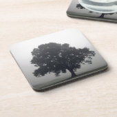 Foggy Tree Getränkeuntersetzer (Linke Seite)