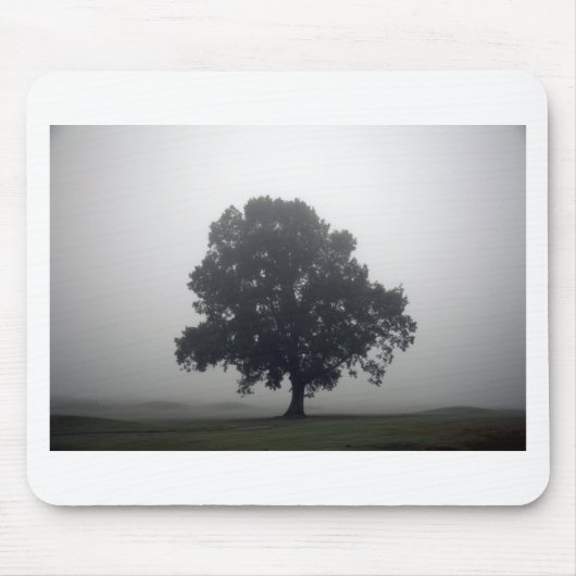 Foggy Tree Mousepad (Vorne)