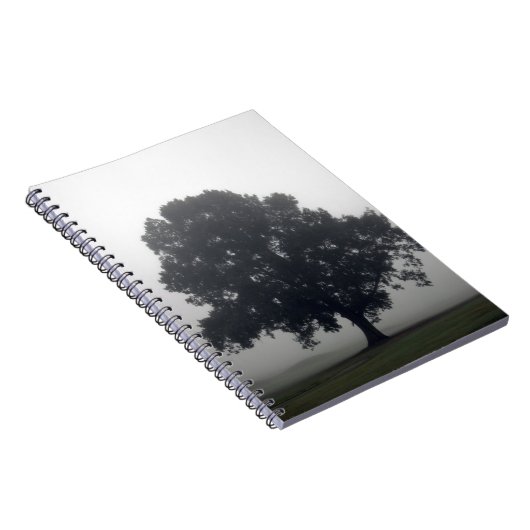 Foggy Tree Notizblock (Rechte Seite)