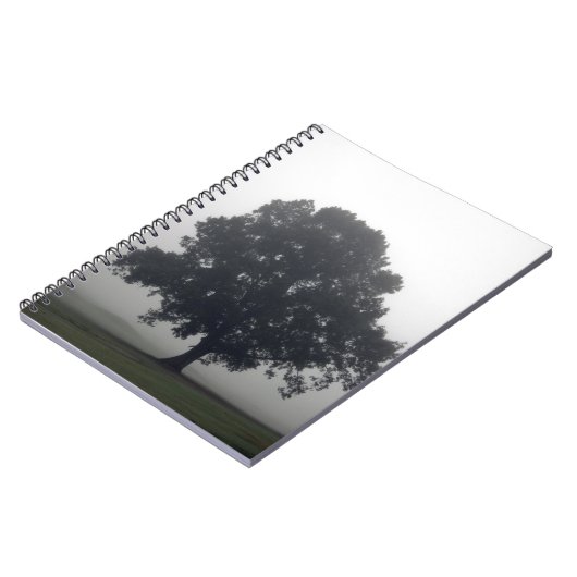 Foggy Tree Notizblock (Linke Seite)
