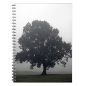 Foggy Tree Notizblock (Vorderseite)