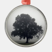 Foggy Tree Ornament Aus Metall (Vorne)