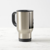 Foggy Tree Reisebecher (Vorderseite Links)