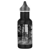 Foggy Trees an Table Rock Graustufen Edelstahlflasche (Links)