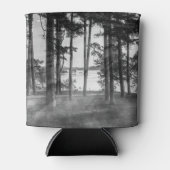 Foggy Trees at Table Rock Graysale Dosenkühler (Vorderseite)