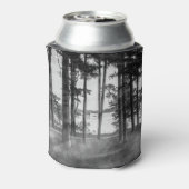 Foggy Trees at Table Rock Graysale Dosenkühler (Kanne Rückseite)