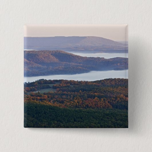 Foggy valleys and fall foliage in Ozark Button (Vorderseite)