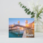 Foggy Venice, Italien Postkarte (Stehend Vorderseite)