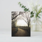 Foggy Waterfront 01 Postkarte (Stehend Vorderseite)