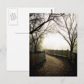 Foggy Waterfront 01 Postkarte (Vorne/Hinten)