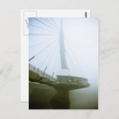 Foggy Waterfront 04 Postkarte (Vorne/Hinten)