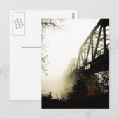 Foggy Waterfront 13 Postkarte (Vorne/Hinten)