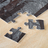 Foggy Winter Forest Puzzle (Seite)