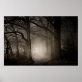 Foggy Woodland Rushmere Country Park (0813) Poster (Vorne)