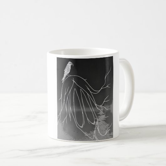 Foggy Woods Classic Tasse, 11oz Kaffeetasse (VorderseiteRechts)
