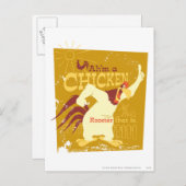Foghorn Ah ist ein Huhn Postkarte (Vorne/Hinten)