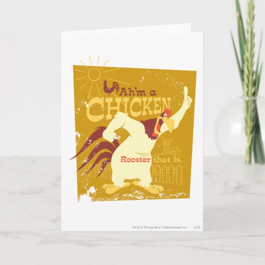 Foghorn Ah'm a Huhn Karte (Vorderseite)