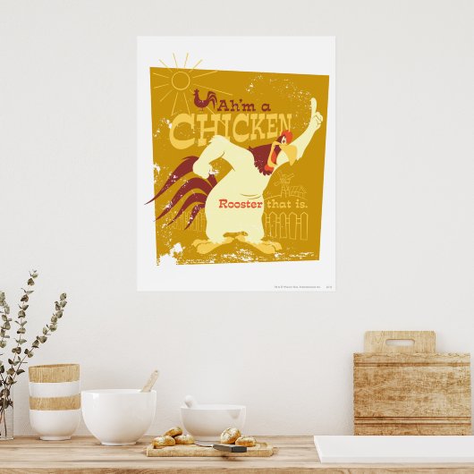 Foghorn Ah'm a Huhn Poster (Küche)