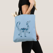 Foghorn Dino Blue All-Over Print Tote Tasche (Von Nahem)