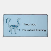 Foghorn Dino I Hear You Funny Meme Desk Mat Schreibtischunterlage (Vorderseite)
