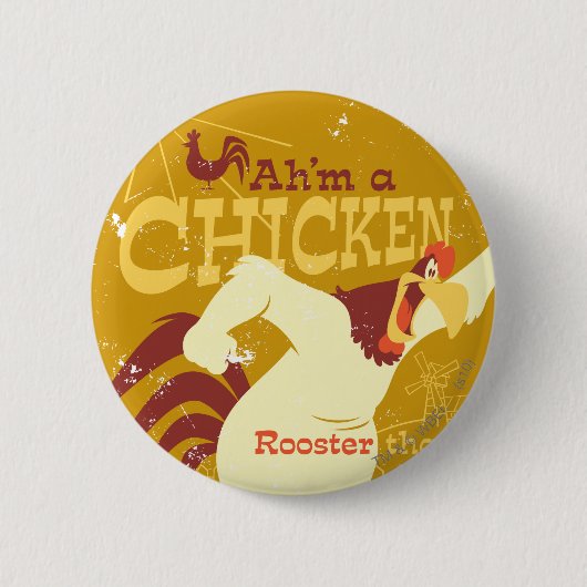 Foghorn Ich bin ein Huhn Button (Vorderseite)
