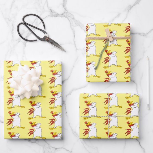 Foghorn Leghorn Arms Crossed Geschenkpapier Set (Vorderseite)