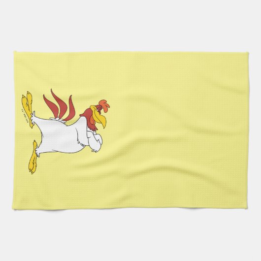 Foghorn Leghorn Arms Crossed Geschirrtuch (Horizontal)