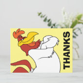 Foghorn Leghorn Arms Crossed Karte (Stehend Vorderseite)