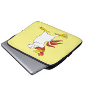 Foghorn Leghorn Arms Crossed Laptopschutzhülle (Vorne Knopf)