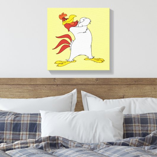 Foghorn Leghorn Arms Crossed Leinwanddruck (Insitu (Schlafzimmer))