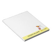 Foghorn Leghorn Arms Crossed Notizblock (angewinkelt)