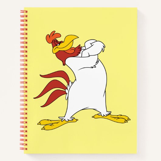Foghorn Leghorn Arms Crossed Notizblock (Vorderseite)