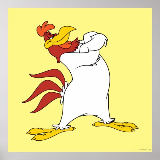 Foghorn Leghorn Arms Crossed Poster (Vorne)
