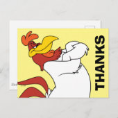 Foghorn Leghorn Arms Crossed Postkarte (Vorne/Hinten)