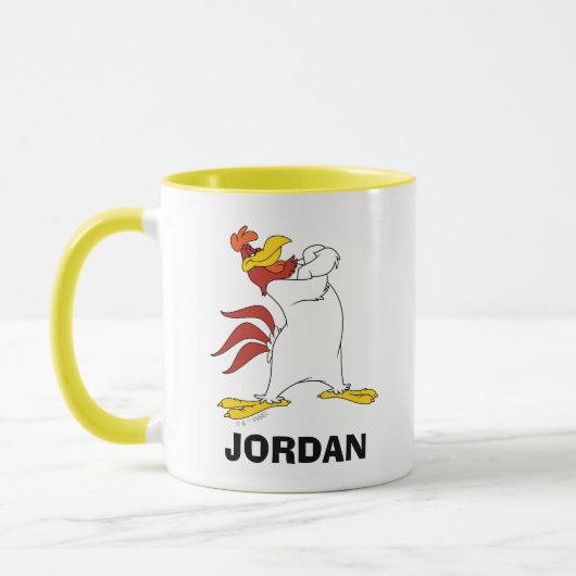 Foghorn Leghorn Arms Crossed Tasse (Links)