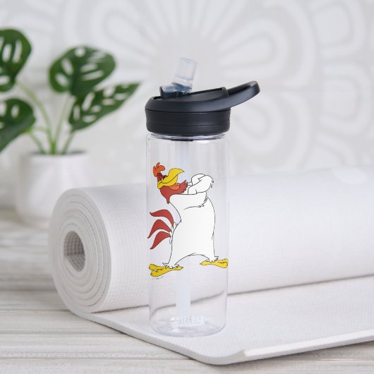 Foghorn Leghorn Arms Crossed Trinkflasche (Yoga)