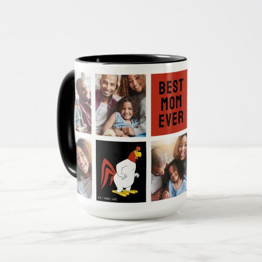 Foghorn Leghorn | Beste Mama FotoCollage Tasse (Vorderseite Links)