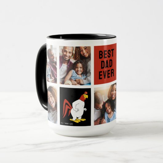 Foghorn Leghorn | Beste Vater-FotoCollage Tasse (Vorderseite Links)