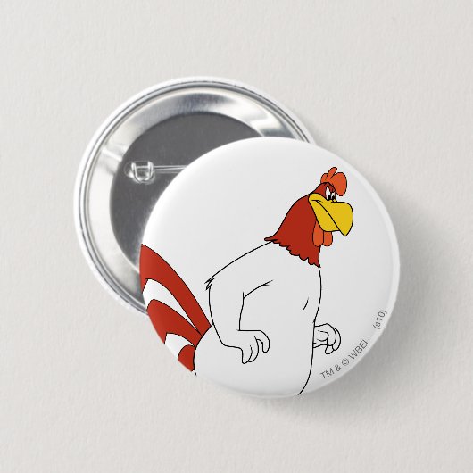 Foghorn Leghorn Button (Vorne & Hinten)